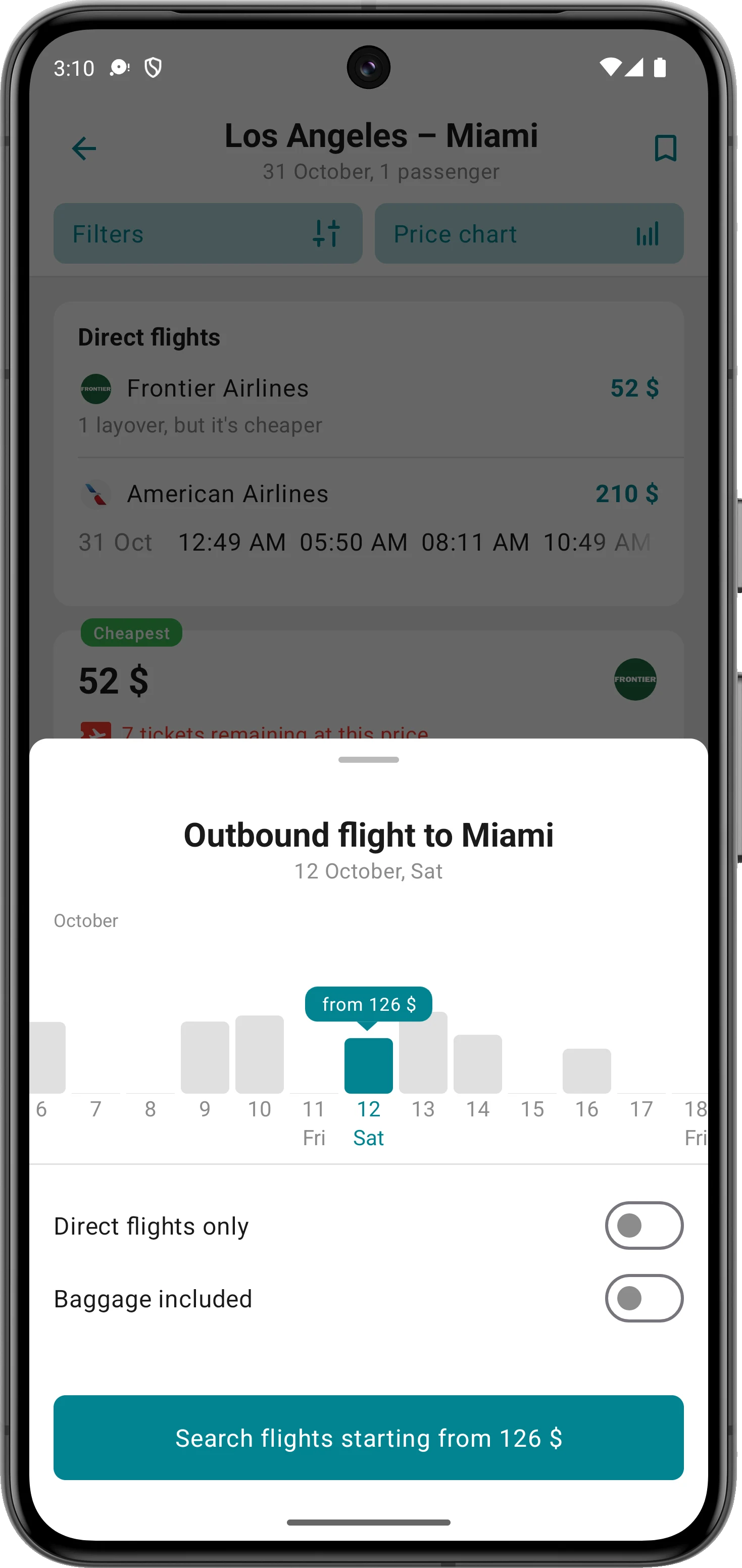 Last Minute Flights & Tickets screenshot