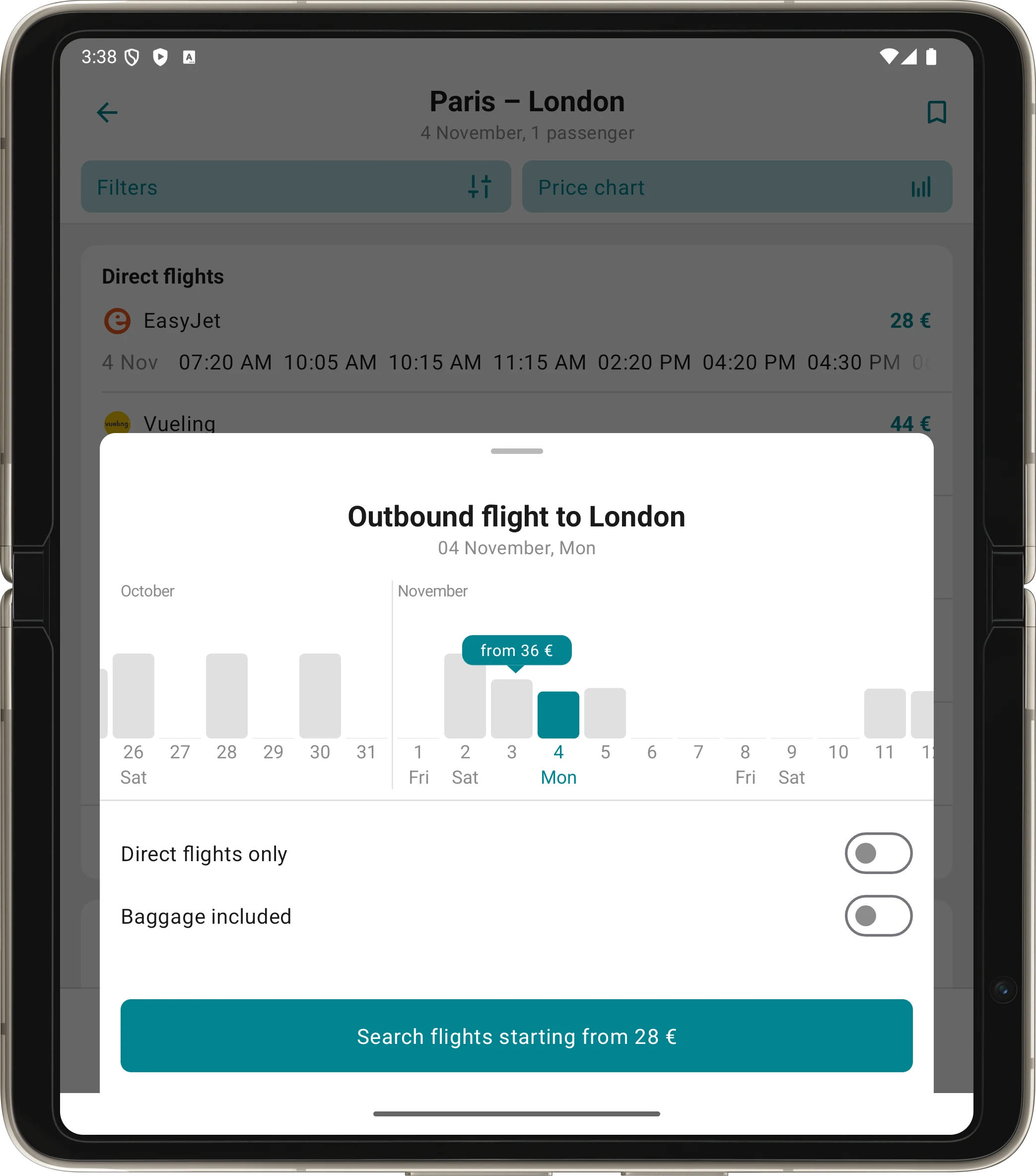 Last Minute Flights & Tickets screenshot